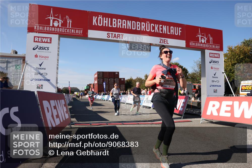 03.10.2025 - Köhlbrandbrückenlauf Lena Gebhardt http://msf.ph/oto/9068383 03.10.2025 13:33:05 Ziel 4582, 4941, 6067, 6376, 6455 meine-sportfotos.de