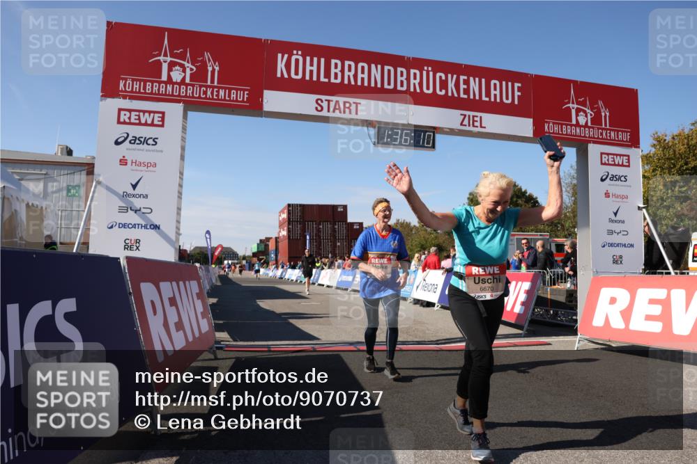 03.10.2025 - Köhlbrandbrückenlauf Lena Gebhardt http://msf.ph/oto/9070737 03.10.2025 13:36:10 Ziel 5045, 5158, 6670 meine-sportfotos.de