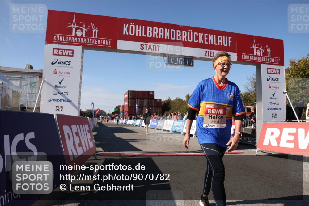 03.10.2025 - Köhlbrandbrückenlauf Lena Gebhardt http://msf.ph/oto/9070782 03.10.2025 13:36:12 Ziel 5045, 5158, 6670 meine-sportfotos.de