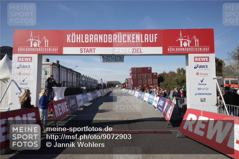 03.10.2025 - Köhlbrandbrückenlauf Jannik Wohlers http://msf.ph/oto/9072903 03.10.2025 12:40:47 Ziel  meine-sportfotos.de
