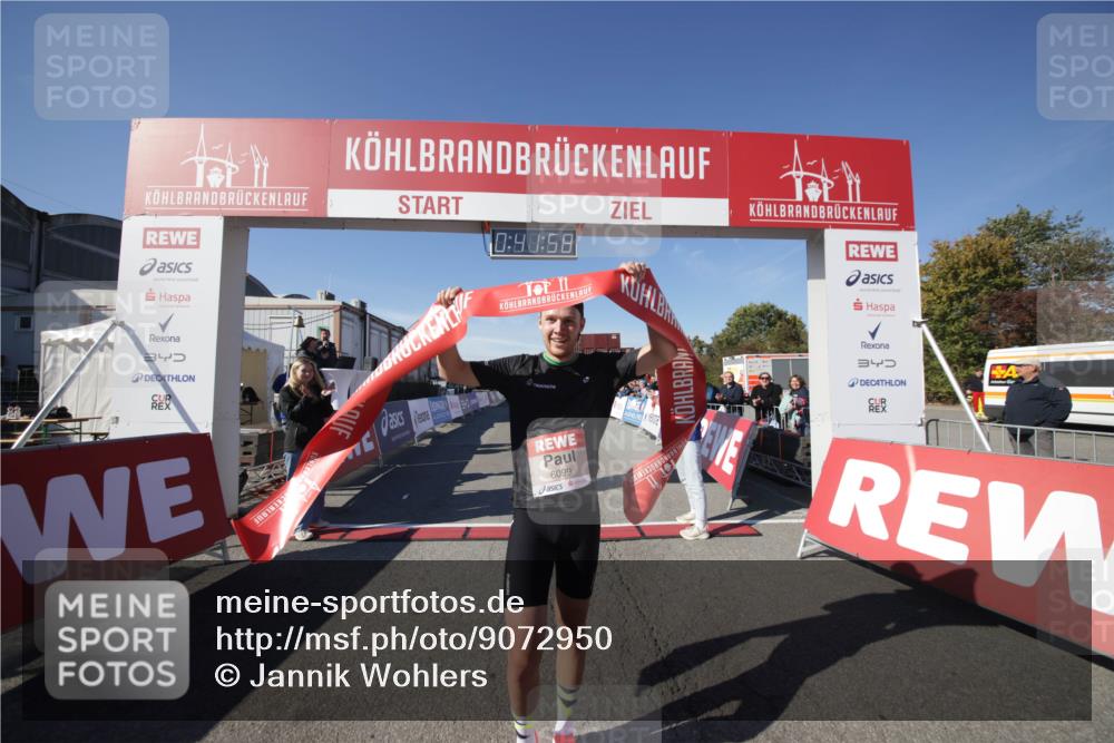 03.10.2025 - Köhlbrandbrückenlauf Jannik Wohlers http://msf.ph/oto/9072950 03.10.2025 12:41:58 Ziel 6099 meine-sportfotos.de