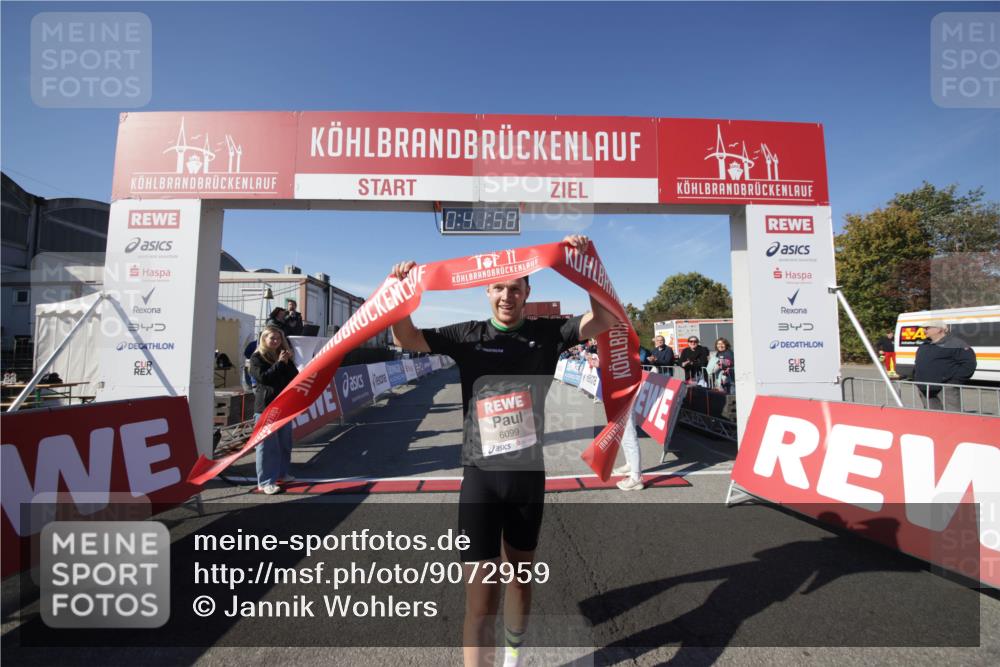 03.10.2025 - Köhlbrandbrückenlauf Jannik Wohlers http://msf.ph/oto/9072959 03.10.2025 12:41:58 Ziel 6099 meine-sportfotos.de
