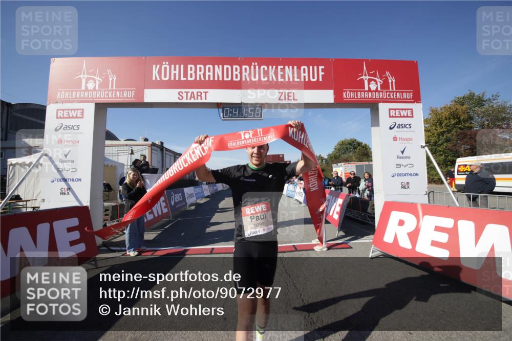 03.10.2025 - Köhlbrandbrückenlauf Jannik Wohlers http://msf.ph/oto/9072977 03.10.2025 12:41:58 Ziel 6099 meine-sportfotos.de