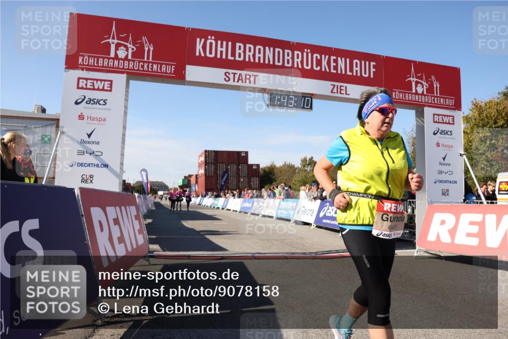03.10.2025 - Köhlbrandbrückenlauf Lena Gebhardt http://msf.ph/oto/9078158 03.10.2025 13:43:10 Ziel 6463 meine-sportfotos.de