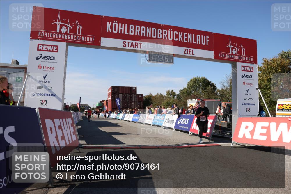 03.10.2025 - Köhlbrandbrückenlauf Lena Gebhardt http://msf.ph/oto/9078464 03.10.2025 13:43:51 Ziel 5351 meine-sportfotos.de