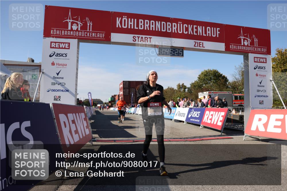 03.10.2025 - Köhlbrandbrückenlauf Lena Gebhardt http://msf.ph/oto/9080017 03.10.2025 13:45:26 Ziel 5223, 5600, 5999, 6695 meine-sportfotos.de