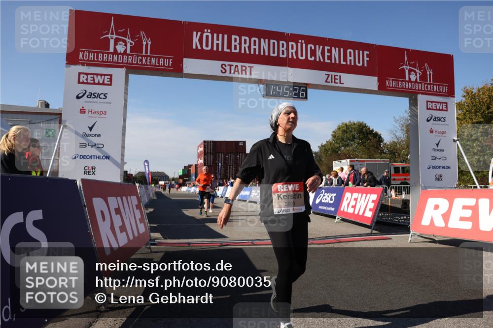 03.10.2025 - Köhlbrandbrückenlauf Lena Gebhardt http://msf.ph/oto/9080035 03.10.2025 13:45:26 Ziel 5223, 5600, 5999, 6695 meine-sportfotos.de