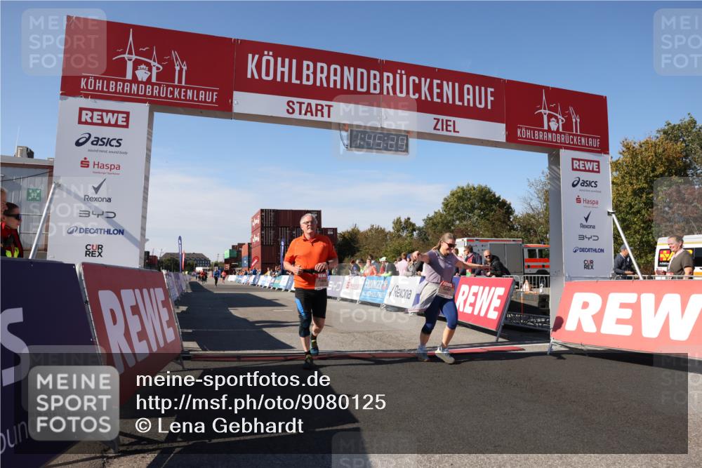 03.10.2025 - Köhlbrandbrückenlauf Lena Gebhardt http://msf.ph/oto/9080125 03.10.2025 13:45:30 Ziel 5223, 5600, 5999, 6695 meine-sportfotos.de