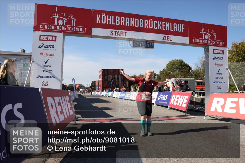 03.10.2025 - Köhlbrandbrückenlauf Lena Gebhardt http://msf.ph/oto/9081018 03.10.2025 13:46:30 Ziel 5900 meine-sportfotos.de