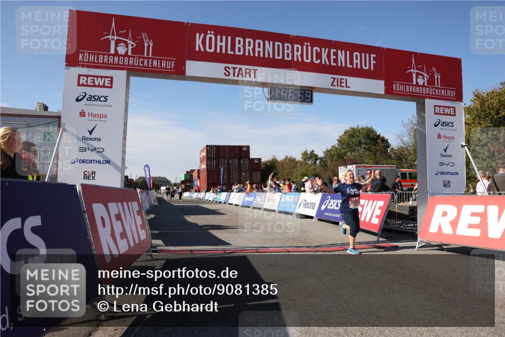 03.10.2025 - Köhlbrandbrückenlauf Lena Gebhardt http://msf.ph/oto/9081385 03.10.2025 13:47:00 Ziel 5275, 5295, 5372, 5388, 6558 meine-sportfotos.de