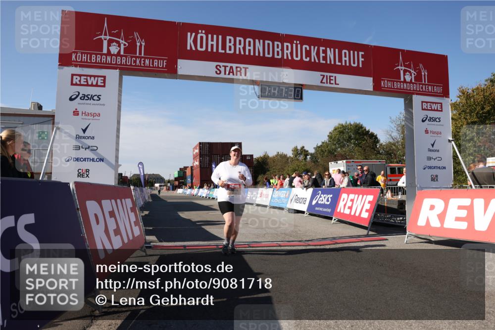 03.10.2025 - Köhlbrandbrückenlauf Lena Gebhardt http://msf.ph/oto/9081718 03.10.2025 13:47:30 Ziel 5534 meine-sportfotos.de