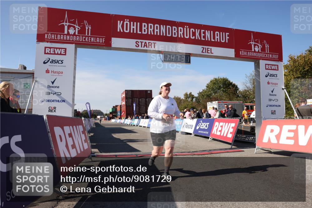 03.10.2025 - Köhlbrandbrückenlauf Lena Gebhardt http://msf.ph/oto/9081729 03.10.2025 13:47:31 Ziel 5534 meine-sportfotos.de