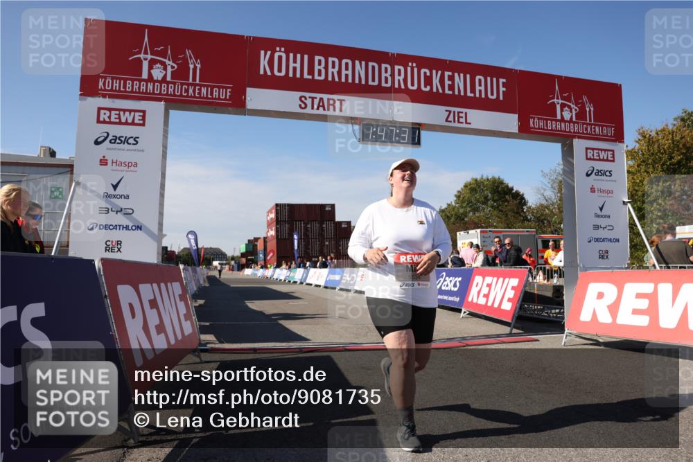 03.10.2025 - Köhlbrandbrückenlauf Lena Gebhardt http://msf.ph/oto/9081735 03.10.2025 13:47:31 Ziel 5534 meine-sportfotos.de