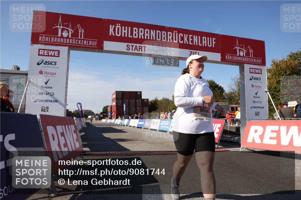03.10.2025 - Köhlbrandbrückenlauf Lena Gebhardt http://msf.ph/oto/9081744 03.10.2025 13:47:32 Ziel 5534 meine-sportfotos.de