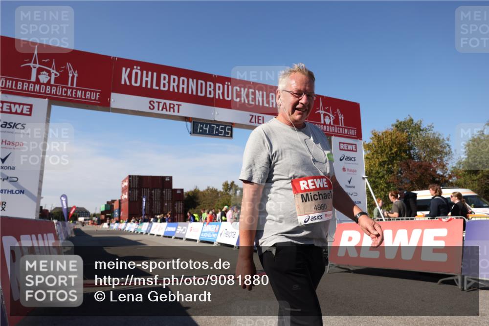 03.10.2025 - Köhlbrandbrückenlauf Lena Gebhardt http://msf.ph/oto/9081880 03.10.2025 13:47:55 Ziel 4980 meine-sportfotos.de