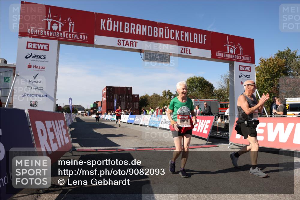 03.10.2025 - Köhlbrandbrückenlauf Lena Gebhardt http://msf.ph/oto/9082093 03.10.2025 13:48:15 Ziel 4824, 5735, 6164, 6165 meine-sportfotos.de