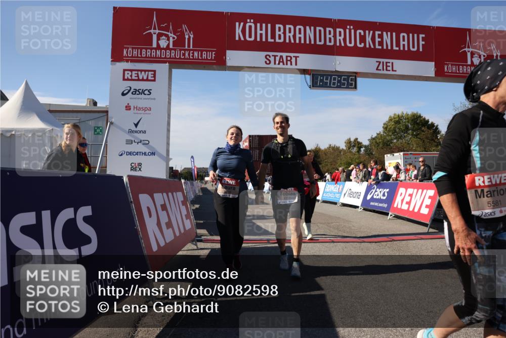 03.10.2025 - Köhlbrandbrückenlauf Lena Gebhardt http://msf.ph/oto/9082598 03.10.2025 13:48:56 Ziel 4157, 4273, 5216, 5497, 5581, 6096 meine-sportfotos.de
