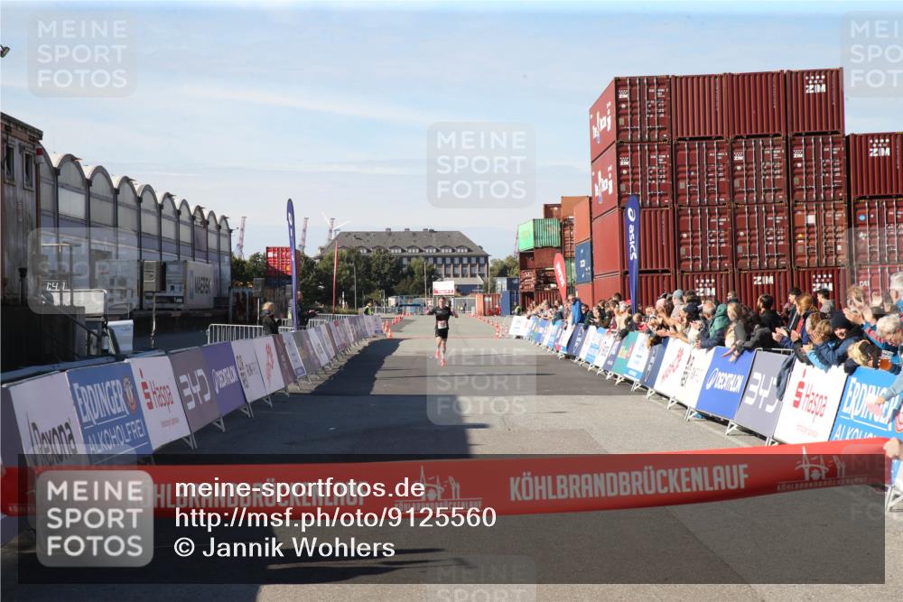 03.10.2025 - Köhlbrandbrückenlauf Jannik Wohlers http://msf.ph/oto/9125560 03.10.2025 12:41:47 Ziel  meine-sportfotos.de