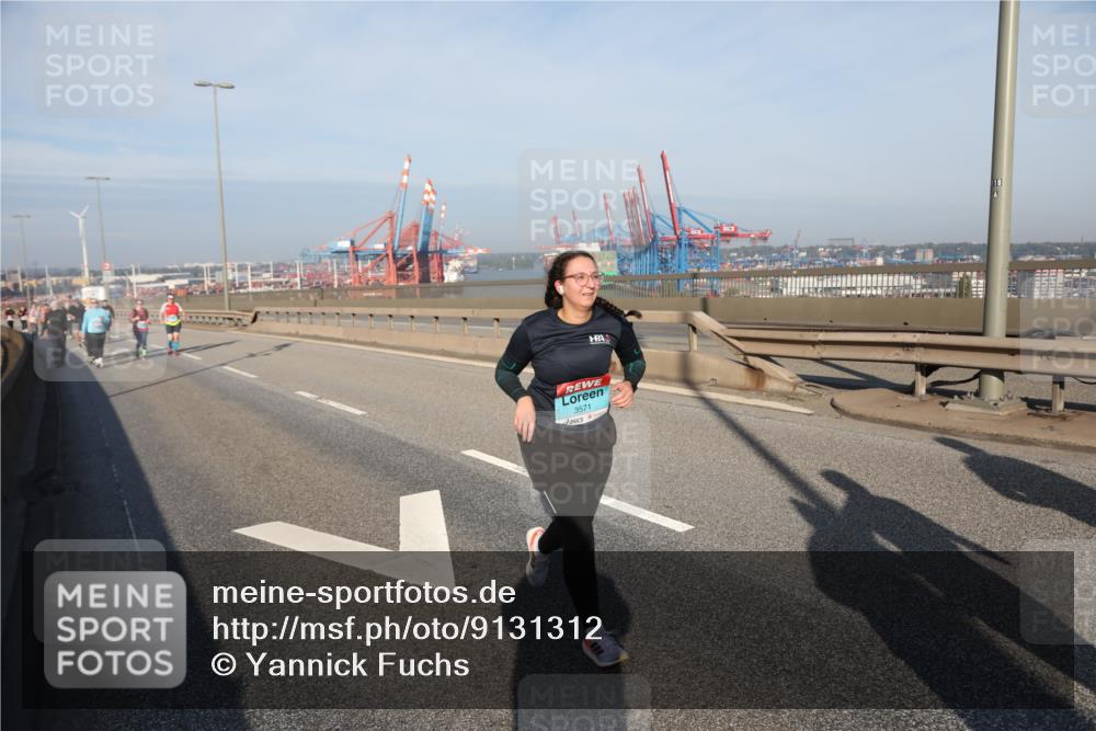 03.10.2025 - Köhlbrandbrückenlauf Yannick Fuchs http://msf.ph/oto/9131312 03.10.2025 09:03:25 Position 2 7, 3571 meine-sportfotos.de