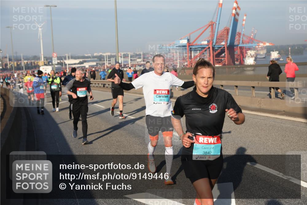 03.10.2025 - Köhlbrandbrückenlauf Yannick Fuchs http://msf.ph/oto/9149446 03.10.2025 08:41:07 Position 2 2672, 3842 meine-sportfotos.de