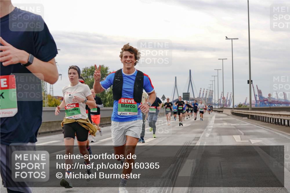 03.10.2025 - Köhlbrandbrückenlauf Michael Burmester http://msf.ph/oto/9160365 03.10.2025 15:52:29 Position 3 7296, 8082 meine-sportfotos.de