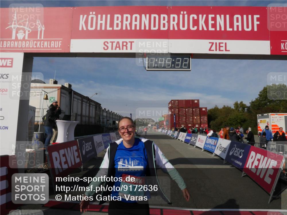 03.10.2025 - Köhlbrandbrückenlauf Matties Gatica Varas http://msf.ph/oto/9172636 03.10.2025 10:49:34 Ziel  meine-sportfotos.de