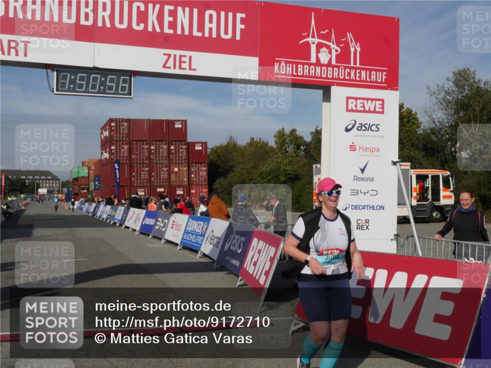 03.10.2025 - Köhlbrandbrückenlauf Matties Gatica Varas http://msf.ph/oto/9172710 03.10.2025 10:50:58 Ziel  meine-sportfotos.de