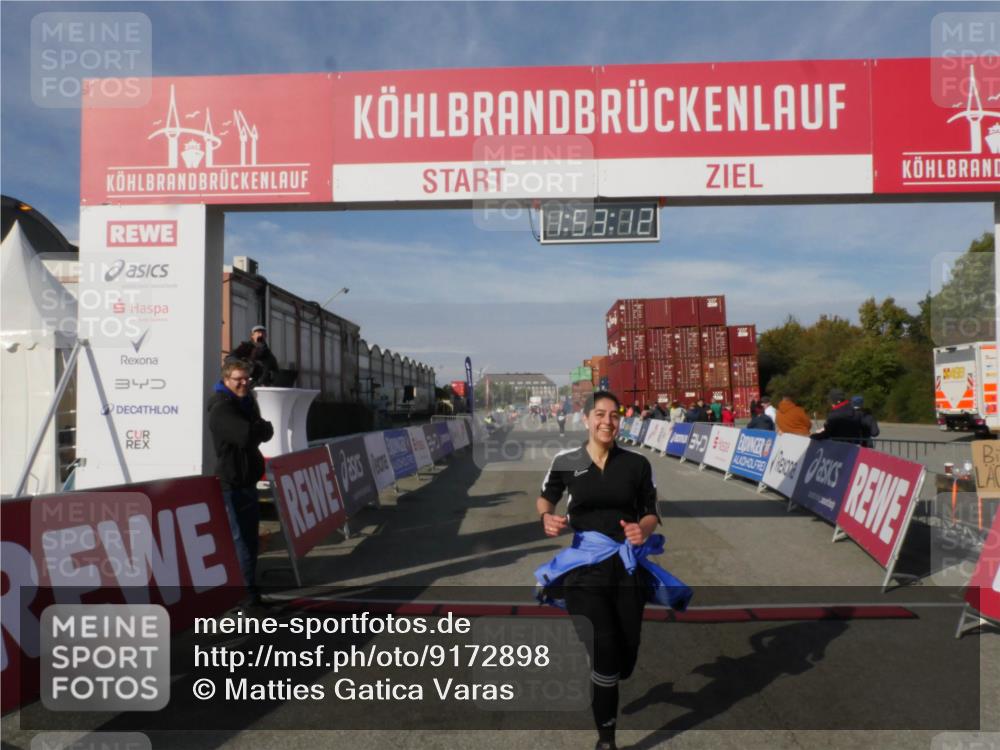 03.10.2025 - Köhlbrandbrückenlauf Matties Gatica Varas http://msf.ph/oto/9172898 03.10.2025 10:53:14 Ziel  meine-sportfotos.de