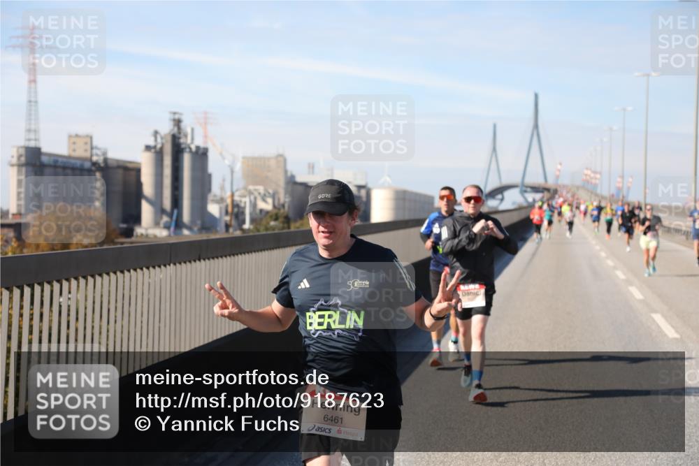 03.10.2025 - Köhlbrandbrückenlauf Yannick Fuchs http://msf.ph/oto/9187623 03.10.2025 11:46:13 Position 3 5, 6461 meine-sportfotos.de