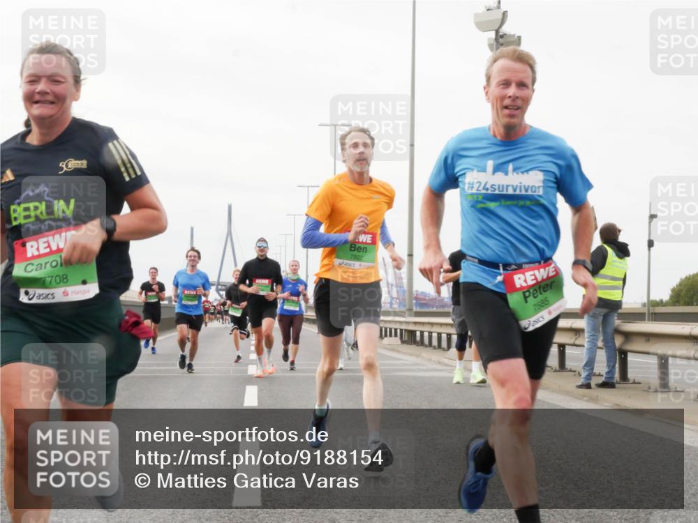 03.10.2025 - Köhlbrandbrückenlauf Matties Gatica Varas http://msf.ph/oto/9188154 03.10.2025 15:53:07 Position 3 50, 7708, 7822, 24, 7585 meine-sportfotos.de