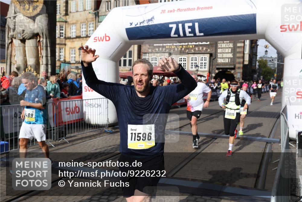 05.10.2025 - 20. swb-Marathon Bremen Yannick Fuchs http://msf.ph/oto/9226232 05.10.2025 10:57:25 Ziel 9260, 9292, 9450, 9489, 9844, 9947, 10169, 10293, 10367, 10657, 10917, 11015, 11434, 11596, 11686 meine-sportfotos.de