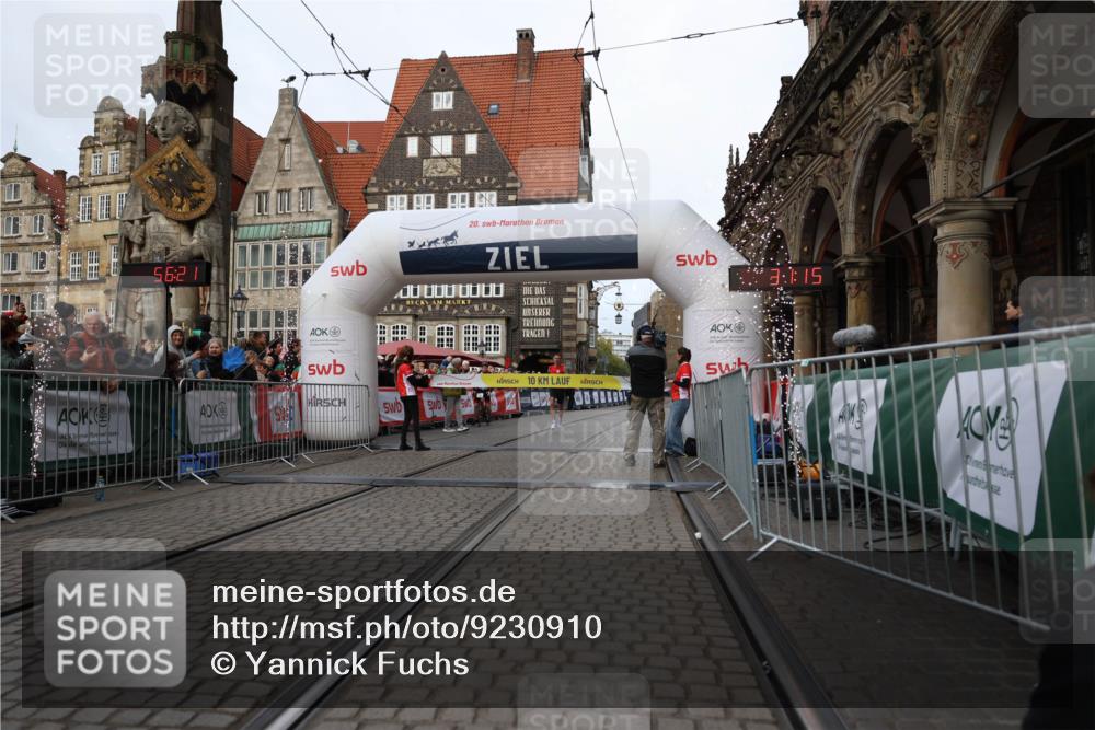 05.10.2025 - 20. swb-Marathon Bremen Yannick Fuchs http://msf.ph/oto/9230910 05.10.2025 10:27:11 Ziel 35 meine-sportfotos.de