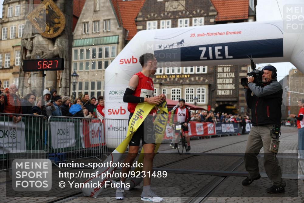 05.10.2025 - 20. swb-Marathon Bremen Yannick Fuchs http://msf.ph/oto/9231489 05.10.2025 10:27:17 Ziel 35 meine-sportfotos.de
