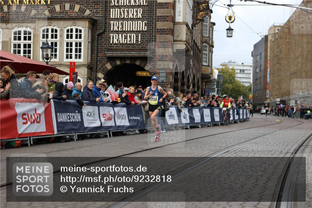 05.10.2025 - 20. swb-Marathon Bremen Yannick Fuchs http://msf.ph/oto/9232818 05.10.2025 10:32:41 Ziel 9280, 11730 meine-sportfotos.de