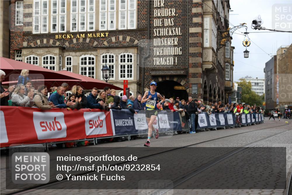 05.10.2025 - 20. swb-Marathon Bremen Yannick Fuchs http://msf.ph/oto/9232854 05.10.2025 10:32:42 Ziel 9280, 11730 meine-sportfotos.de