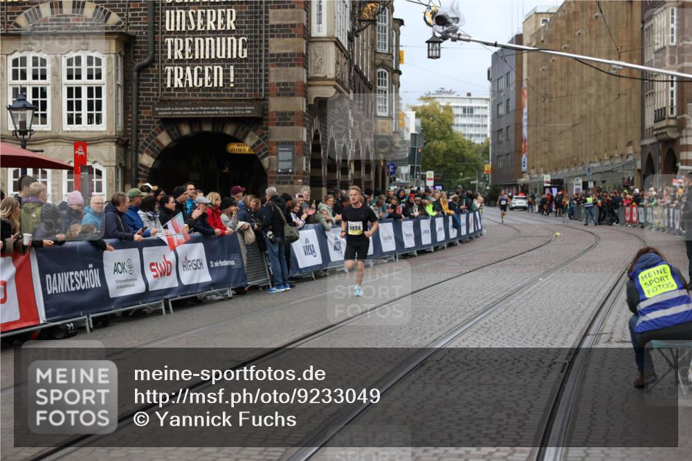 05.10.2025 - 20. swb-Marathon Bremen Yannick Fuchs http://msf.ph/oto/9233049 05.10.2025 10:32:50 Ziel 11730 meine-sportfotos.de