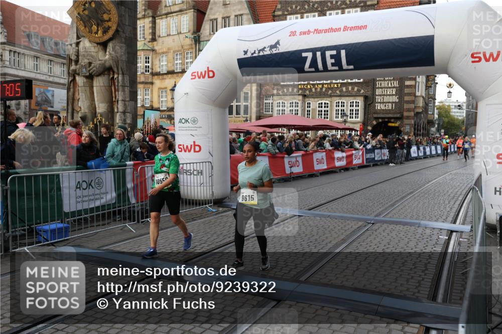 05.10.2025 - 20. swb-Marathon Bremen Yannick Fuchs http://msf.ph/oto/9239322 05.10.2025 11:07:54 Ziel 9615, 10550 meine-sportfotos.de