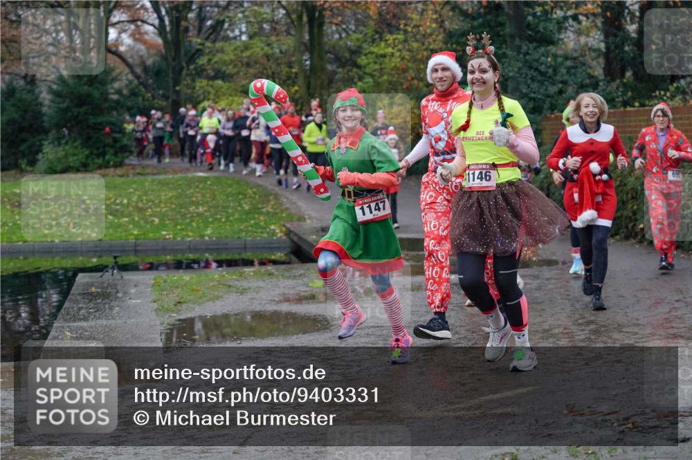 07.12.2025 - St. Pauli X-Mass-Run No. 15 Michael Burmester http://msf.ph/oto/9403331 07.12.2025 10:46:40 Laufen 1147, 1146, 696 meine-sportfotos.de