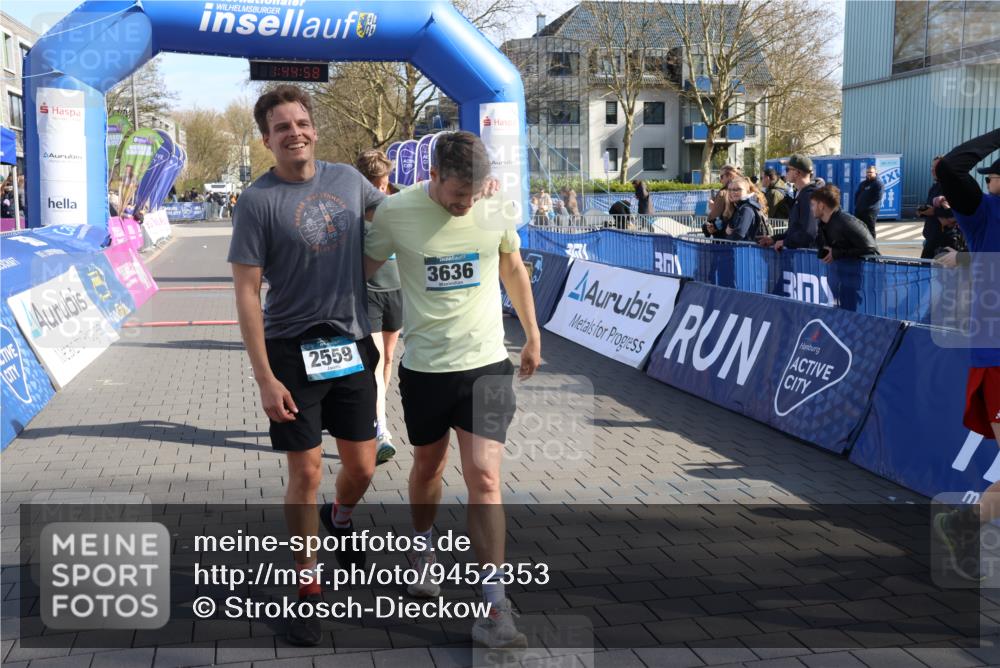 12.04.2026 - 45. Internationalen Wilhelmsburger Insellauf Strokosch-Dieckow http://msf.ph/oto/9452353 12.04.2026 10:34:57 Ziel 5480, 3042, 3065, 2123 meine-sportfotos.de