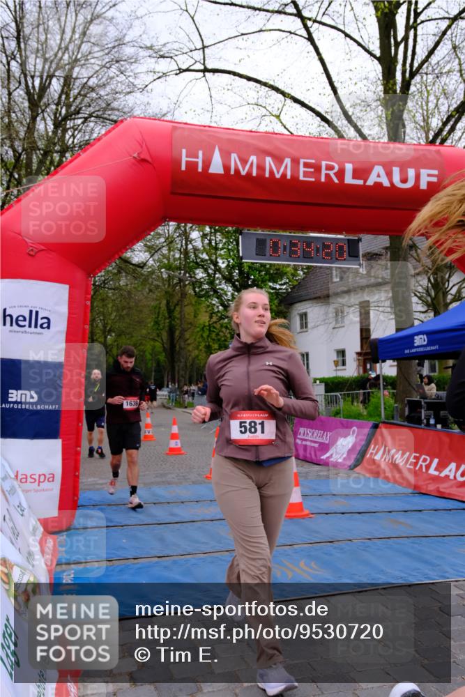19.04.2026 - Hammer Lauf Tim E. http://msf.ph/oto/9530720 19.04.2026 10:19:28 Ziel 253, 581, 901, 1071, 1639, 1684 meine-sportfotos.de