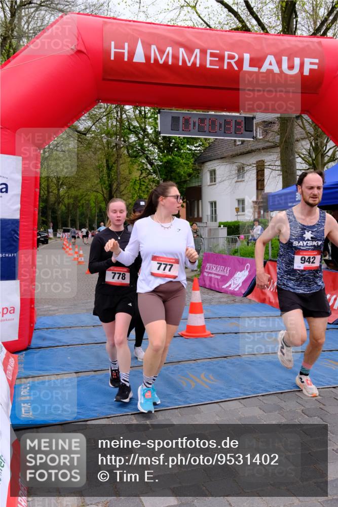19.04.2026 - Hammer Lauf Tim E. http://msf.ph/oto/9531402 19.04.2026 10:25:41 Ziel 777, 778, 942, 1157 meine-sportfotos.de