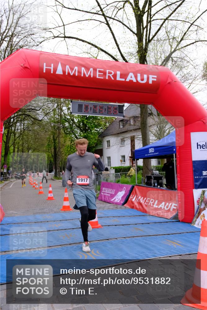19.04.2026 - Hammer Lauf Tim E. http://msf.ph/oto/9531882 19.04.2026 10:30:44 Ziel 305, 989, 1202, 1323, 1917 meine-sportfotos.de
