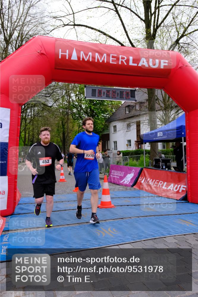 19.04.2026 - Hammer Lauf Tim E. http://msf.ph/oto/9531978 19.04.2026 10:31:18 Ziel 452, 1770, 1859 meine-sportfotos.de