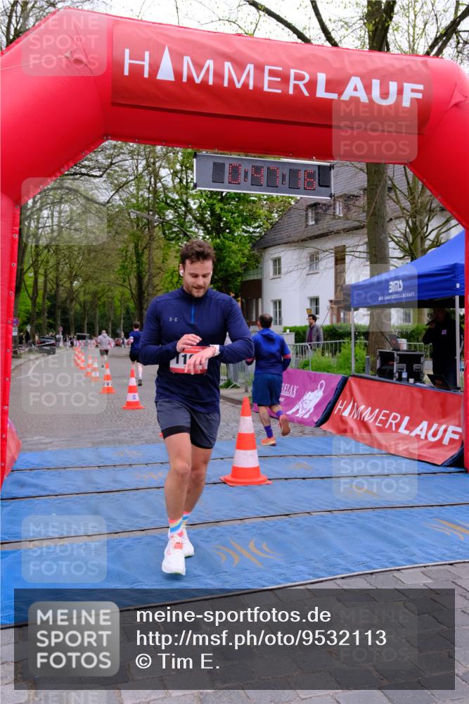 19.04.2026 - Hammer Lauf Tim E. http://msf.ph/oto/9532113 19.04.2026 10:32:23 Ziel 505, 585, 934, 966, 1105 meine-sportfotos.de