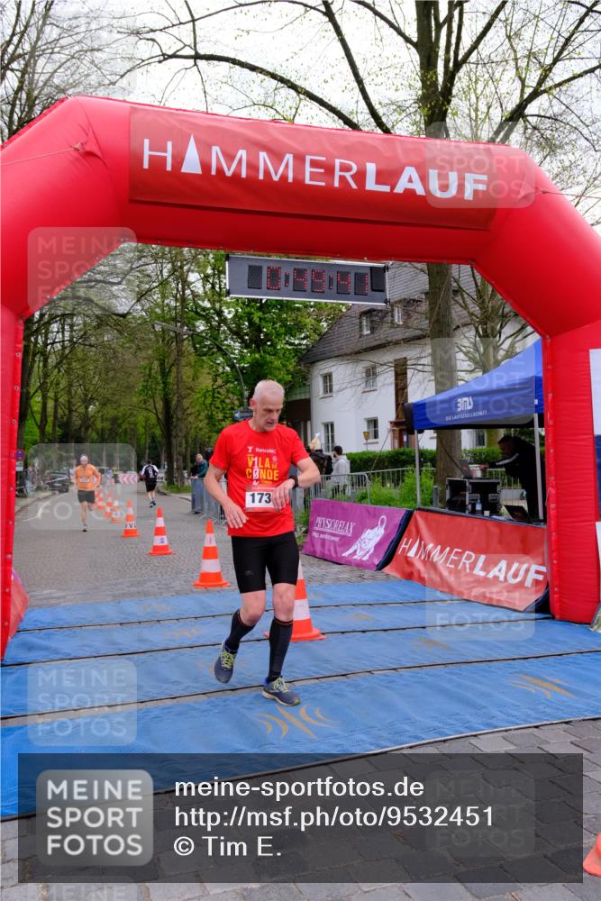 19.04.2026 - Hammer Lauf Tim E. http://msf.ph/oto/9532451 19.04.2026 10:34:49 Ziel 222, 260, 319, 1731 meine-sportfotos.de