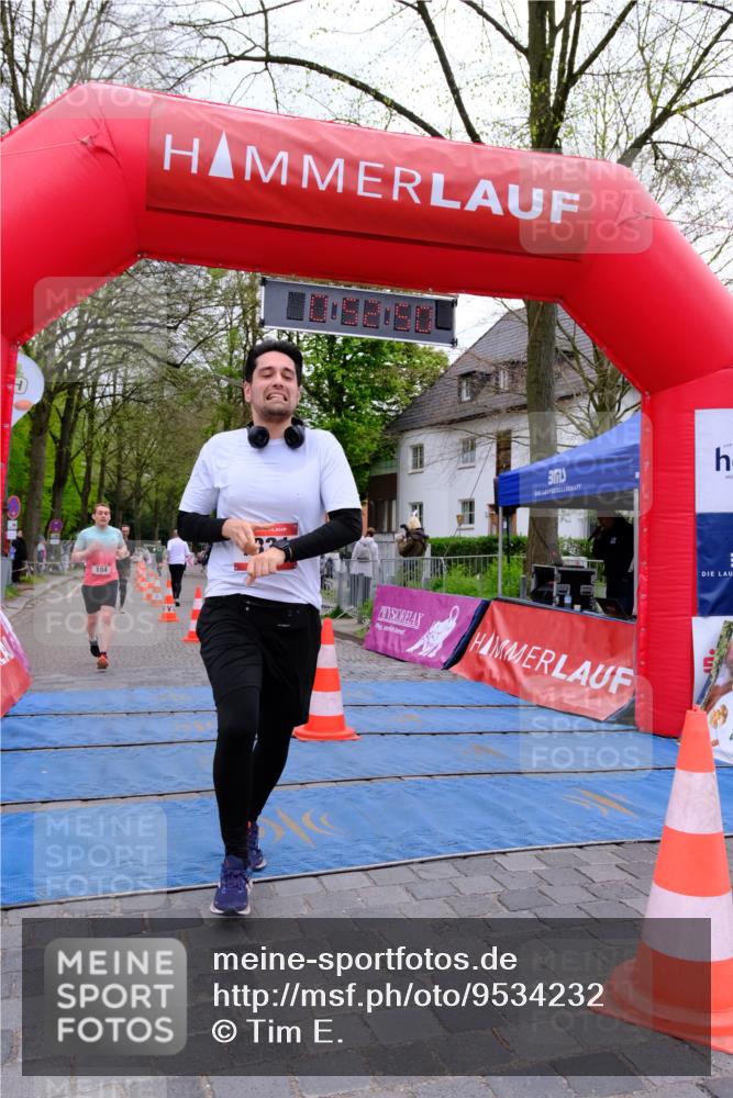 19.04.2026 - Hammer Lauf Tim E. http://msf.ph/oto/9534232 19.04.2026 10:37:58 Ziel 184, 716, 1331, 1350 meine-sportfotos.de