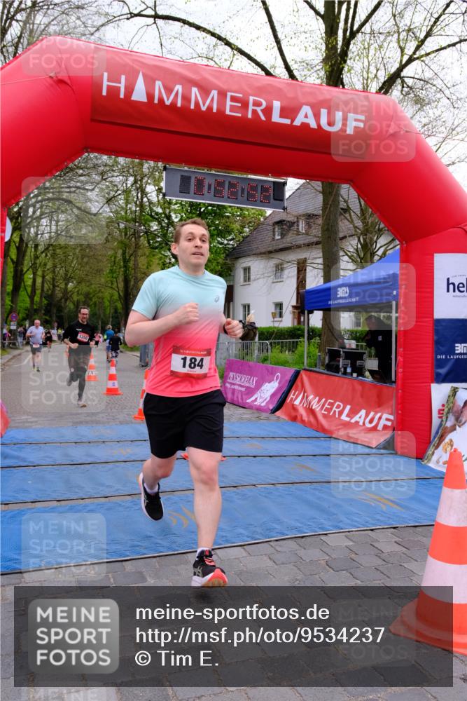 19.04.2026 - Hammer Lauf Tim E. http://msf.ph/oto/9534237 19.04.2026 10:38:00 Ziel 184, 375, 1331, 1350 meine-sportfotos.de