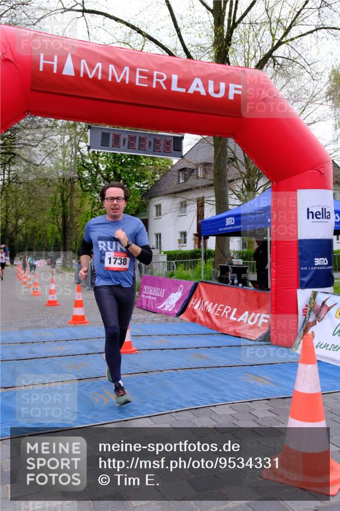 19.04.2026 - Hammer Lauf Tim E. http://msf.ph/oto/9534331 19.04.2026 10:38:46 Ziel 1738 meine-sportfotos.de