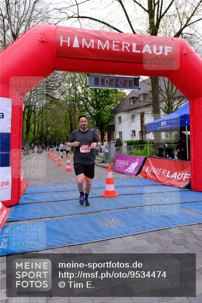 19.04.2026 - Hammer Lauf Tim E. http://msf.ph/oto/9534474 19.04.2026 10:40:01 Ziel 1021, 1204, 1708 meine-sportfotos.de