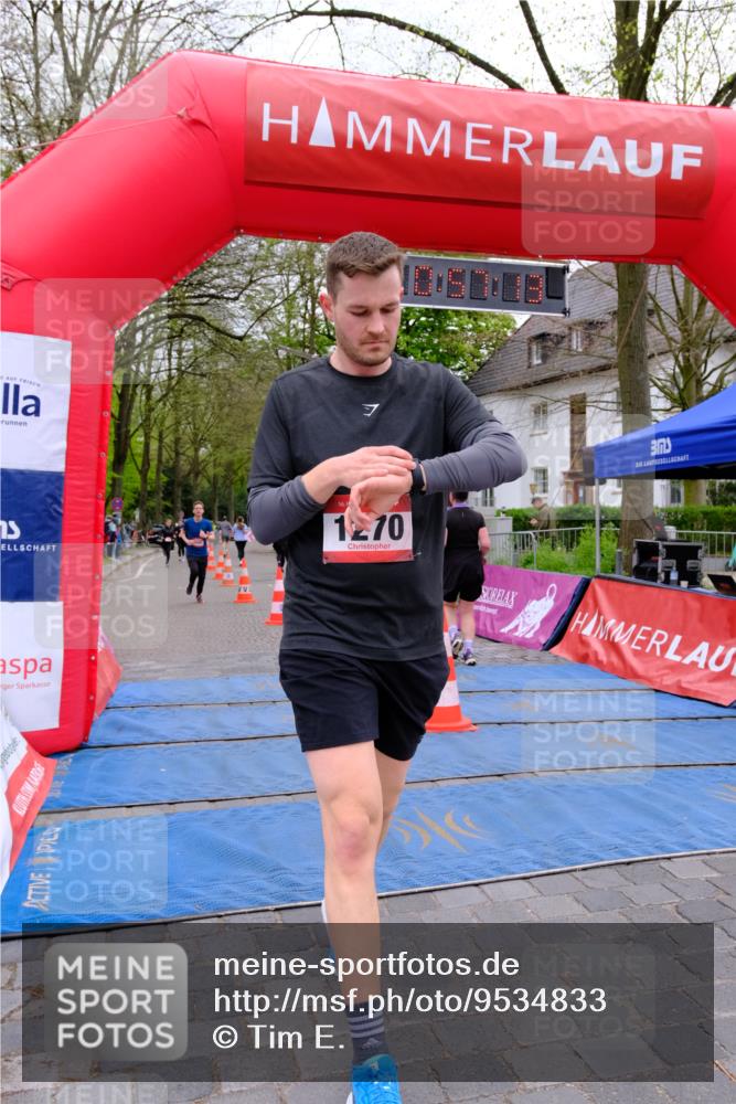 19.04.2026 - Hammer Lauf Tim E. http://msf.ph/oto/9534833 19.04.2026 10:42:20 Ziel 290, 600, 1114, 1210, 1211, 1270 meine-sportfotos.de